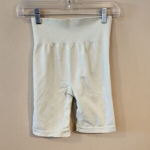 Gymshark Kids High-Waist Bike Shorts - Light Mint
